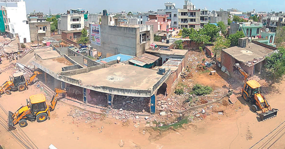 JDA action continues; pulls down more illegal structures in Jaipur